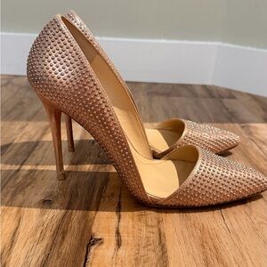 Vince Camuto Studded Nude Heels